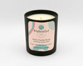 Velvet Oud & Peony Scented Candle in Matte Black 220g